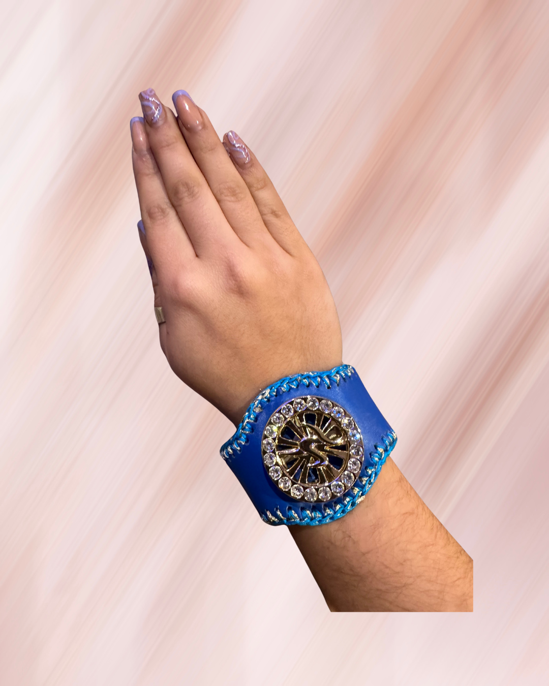 BRACELET ANTI STRESS BLEU