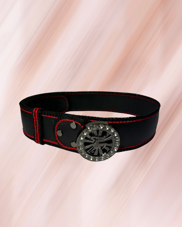 CEINTURE CHIC & SECURE MINI NOIR/ROUGE