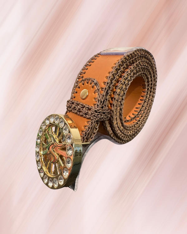 CEINTURE CHIC & SECURE UNISEXE MARRON CLAIR