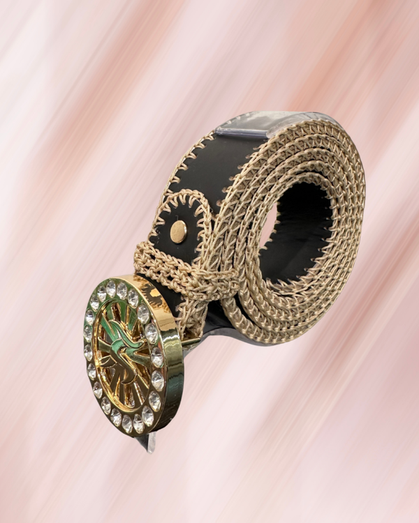 CEINTURE CHIC & SECURE UNISEXE NOIR /ECRU