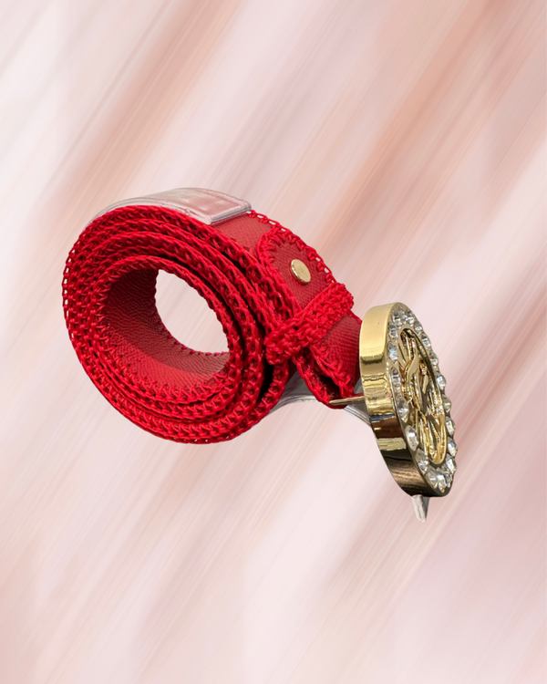 CEINTURE CHIC & SECURE UNISEXE ROUGE