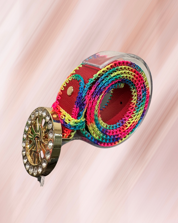 CEINTURE CHIC & SECURE UNISEXE ROUGE RAINBOW