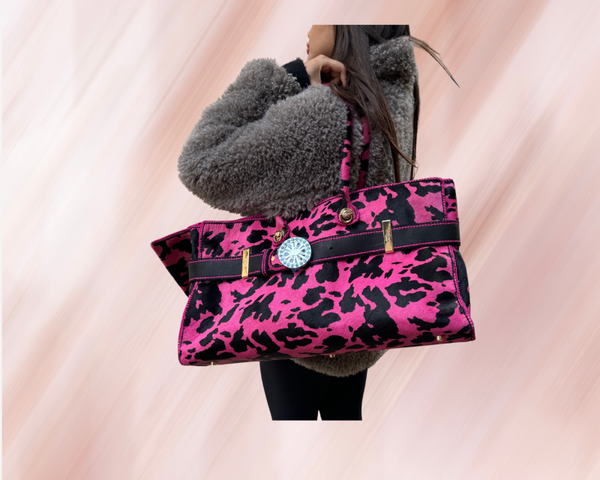 SAC ESCAPADE ROSE IMPRIME