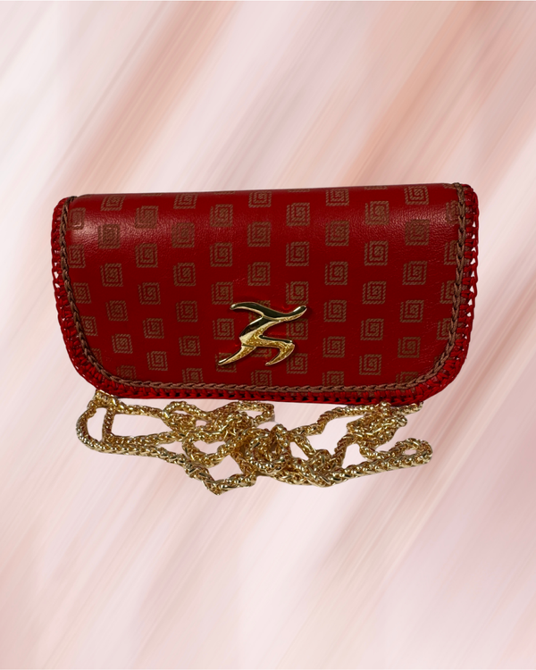PORTE MONNAIE ROUGE