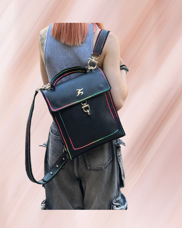 SAC  A DOS ALMOST BLACK RAINBOW