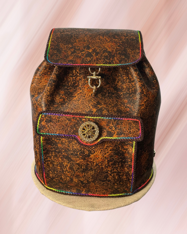 SAC A DOS ALMOST XL MARRON MOUCHETE