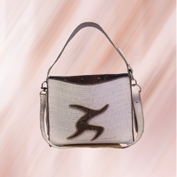 SAC CABAS GENA BEIGE/SERPENT XL