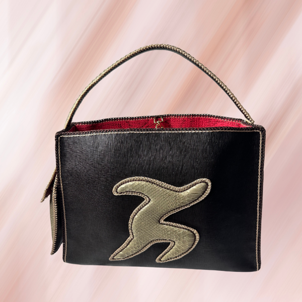 SAC CABAS BISÜ MARRON FONCE XL