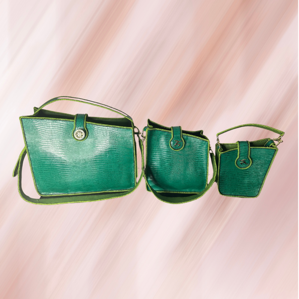 SAC CABAS GENA BISÜ VERT XL