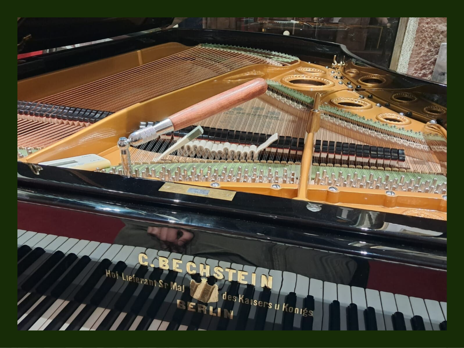 Piano à queue allemand Bechstein - accord vente piano Dijon Bourgogne