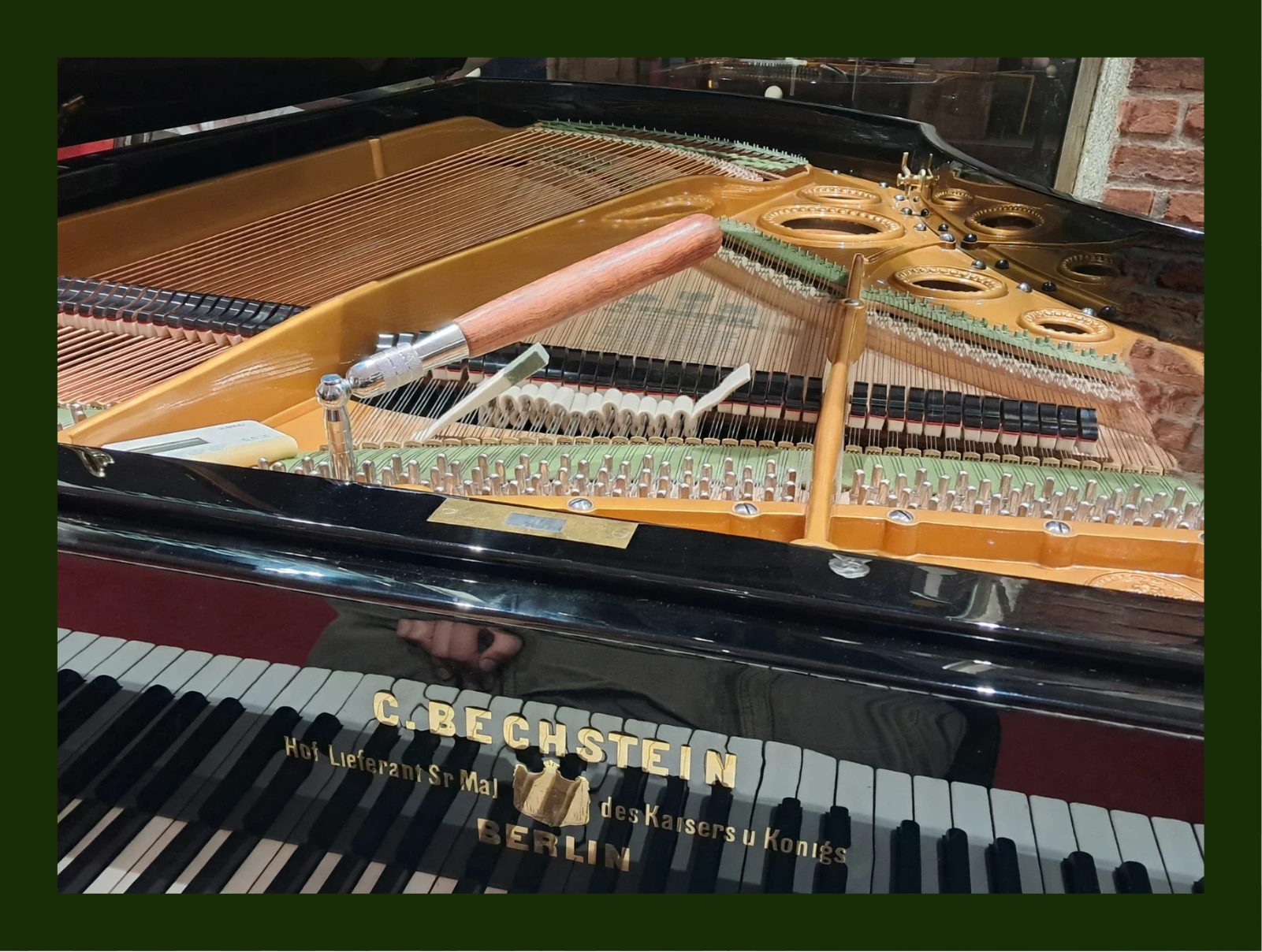 Piano à queue allemand Bechstein - accord vente piano Dijon Bourgogne