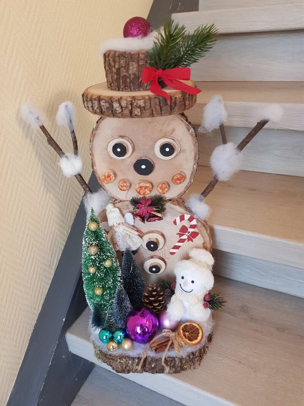 Bonhomme de neige grand format