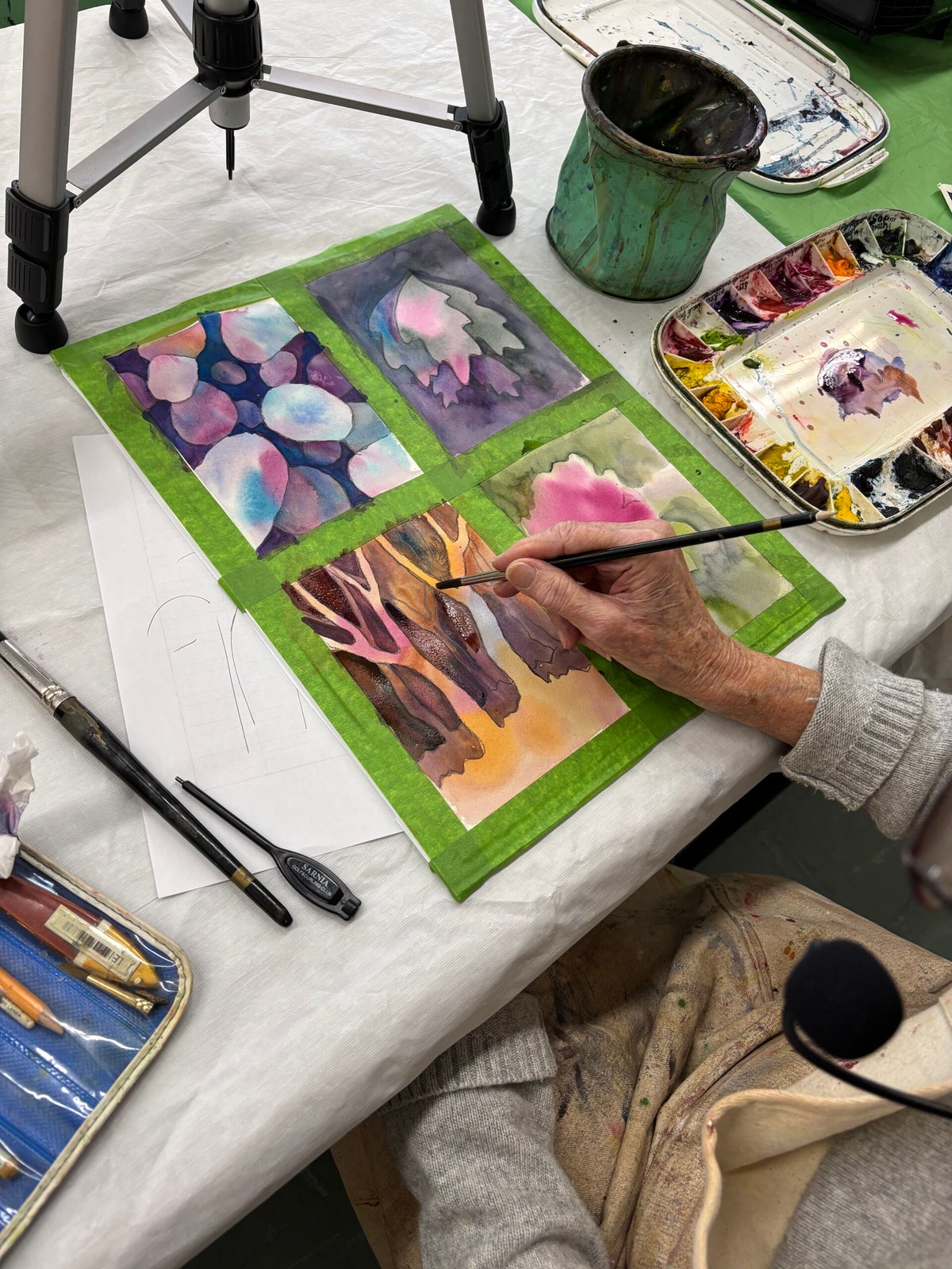Jan 29, 2025 JANET MORRIS / 2025 WORKSHOP PHOTOS / 2025 WORKSHOPS | SAW