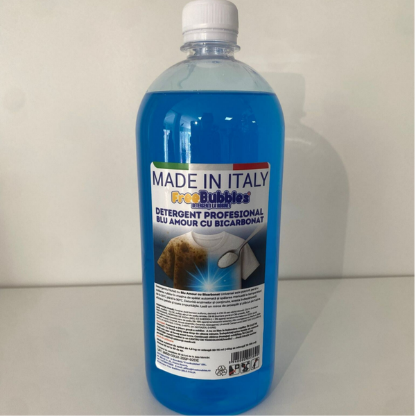 Detergent Rufe Blu Amour cu Bicarbonat