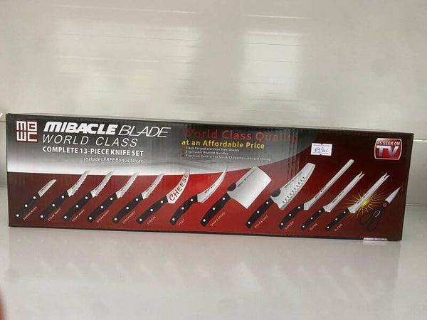 Set Cuțite Miracle Blade World Class – 13 Piese