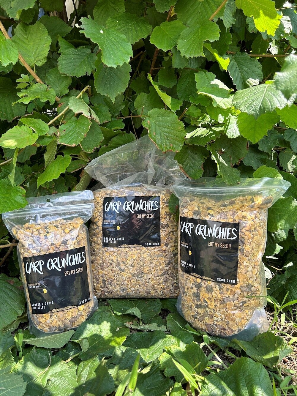 Carp Crunchies Cooked and Dryd