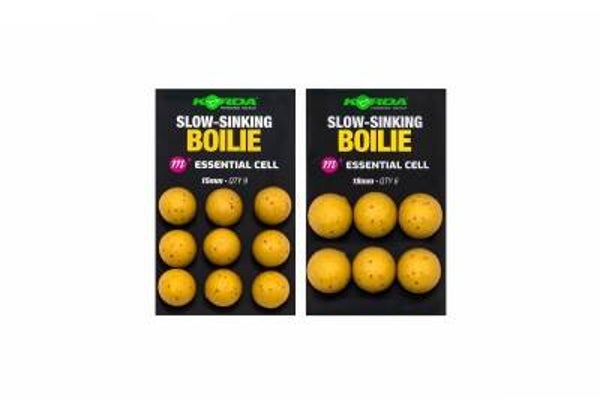 Korda Slow Sinking Boilie Essential Cell 18mm