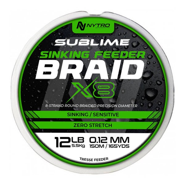 NYTRO SUBLIME X8 ZINKENDE FEEDER BRAID X8
