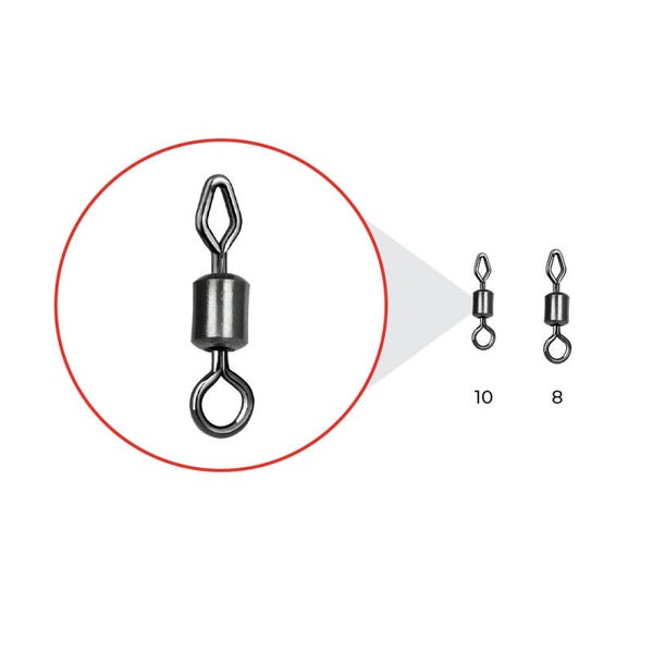 NYTRO CONNEX MIXED-EYE FEEDER SWIVEL
