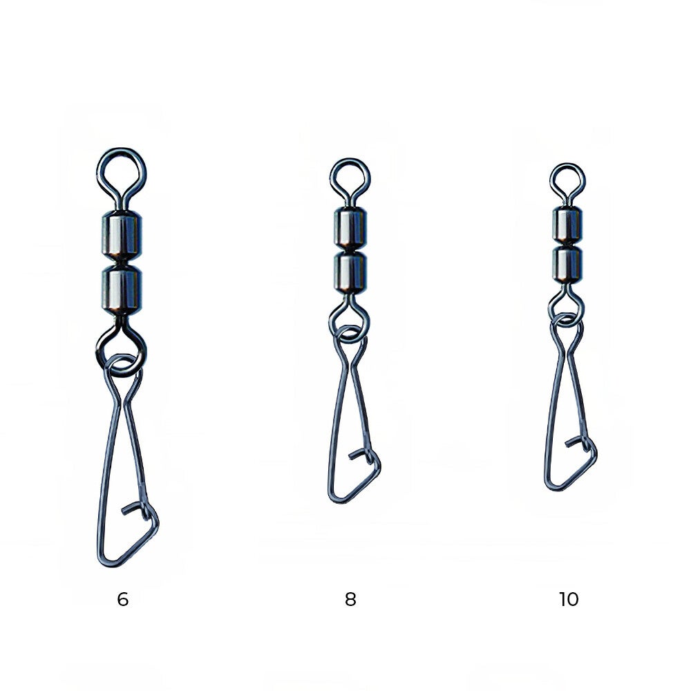 NYTRO CONNEX DUBBELE FEEDER SWIVEL MET HOOKED SNAP