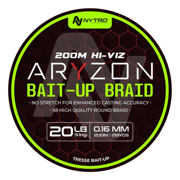 NYTRO ARYZON HIVIZ BAIT-UP BRAID