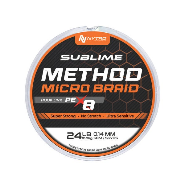 NYTRO SUBLIME PE-X8 METHODE MICROBRAID HOOKLINK