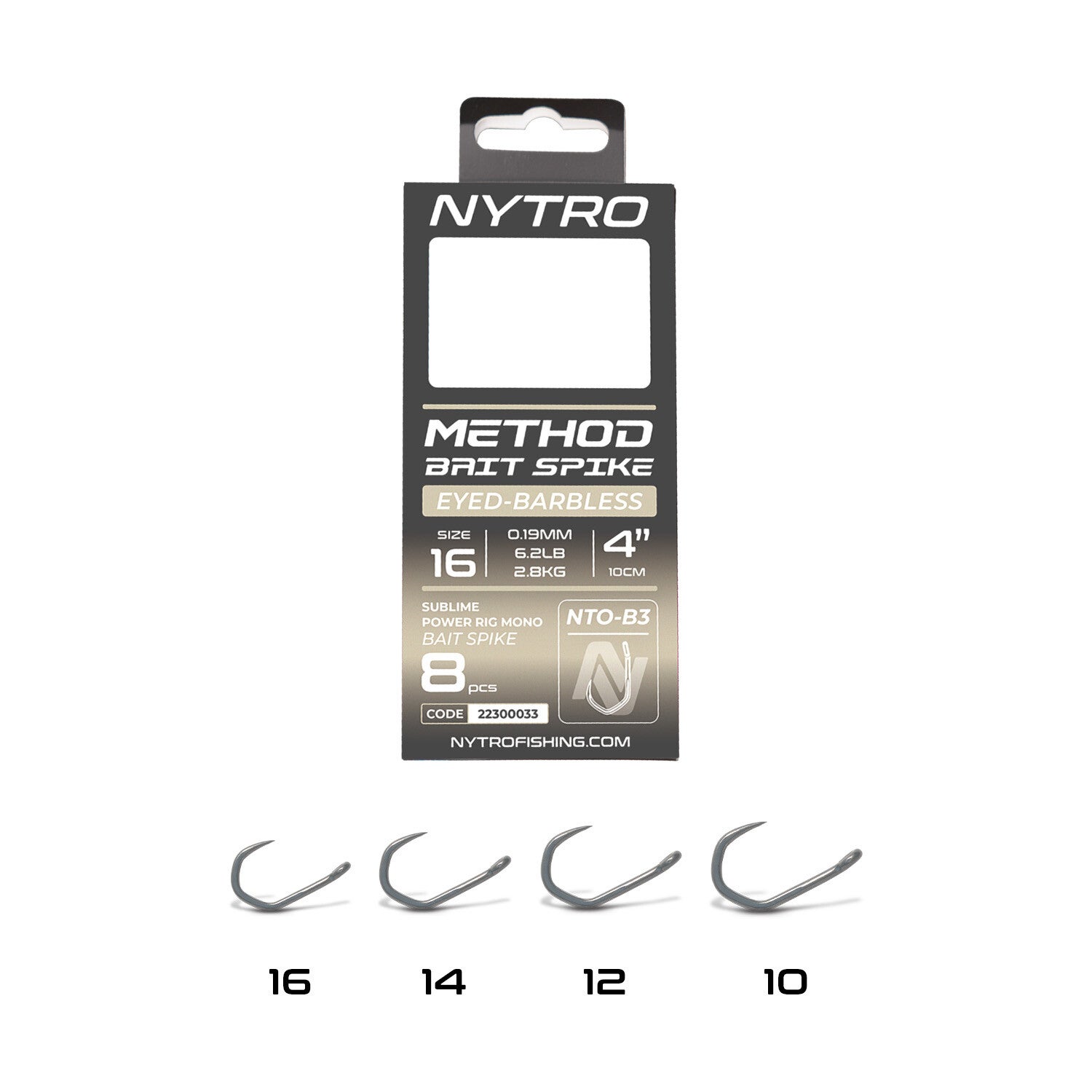 NYTRO BARLESS-METHODE BAIT SPIKE READY