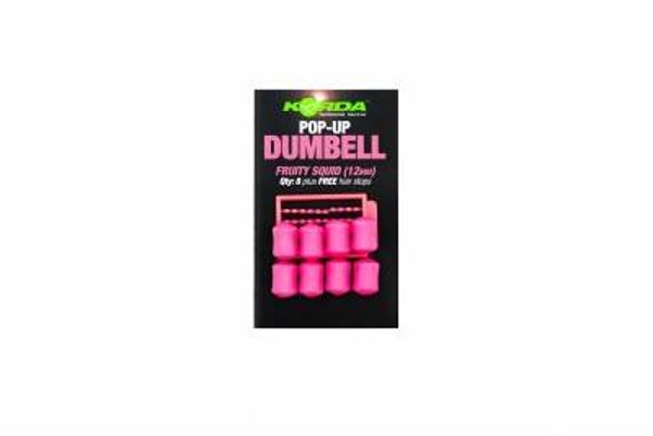 Korda Pop-up Dumbell Fruity Squid (12mm) - 8 pcs