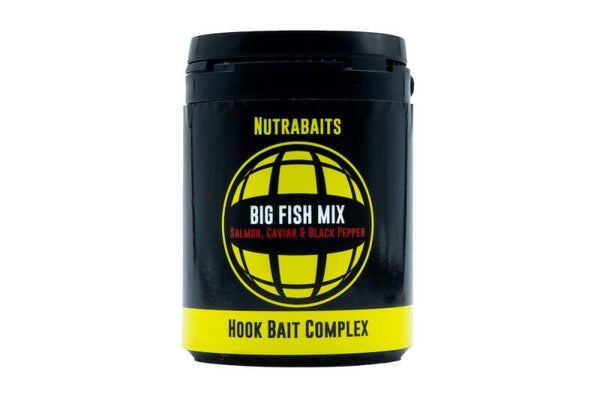 Nutrabaits Big Fish Mix (Zalm, Kaviaar & Zwarte Peper) BAIT SOAK COMPLEXES / GLUG