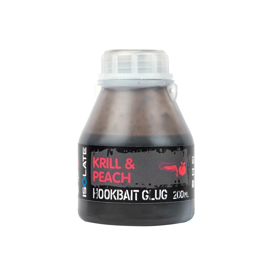 Shimano Isolate Hook Bait Krill Peach 200ml Dip