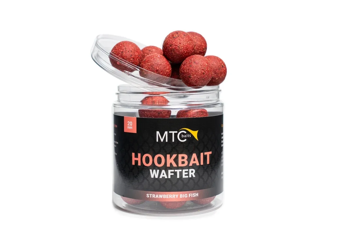 MTC Hookbait Wafter - Strawberry Big Fish