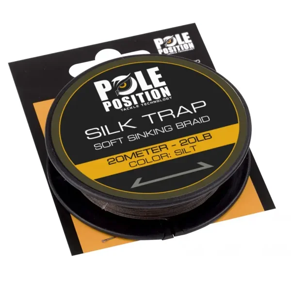 Pole Position Silk Trap Sinking Braid 20lb 20m
