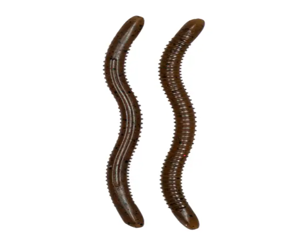 Toppies Fishing - Wormius - 9.5 cm - 8 st MUDPEPPER