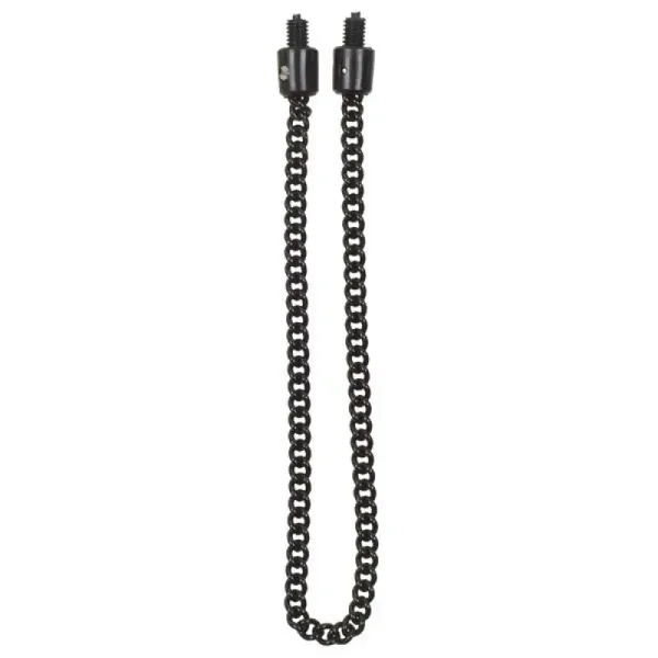 Solar Black-Lite Stainless Chain Plastic Ended Ended 9 Inch