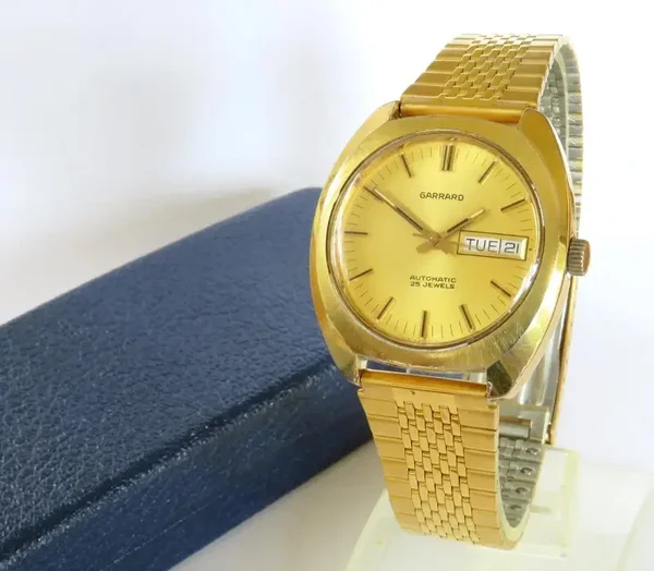 Watch : Gents 1970s Garrard Automatic Wrist Watch