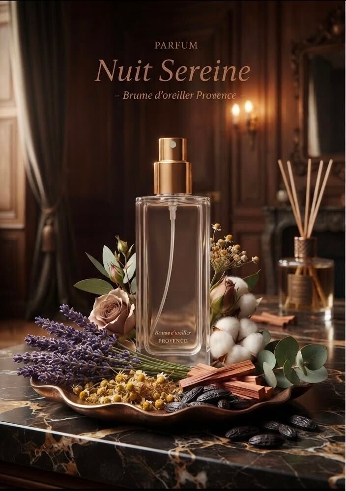 Brume d'oreiller '' Nuit Sereine '' 100 Ml