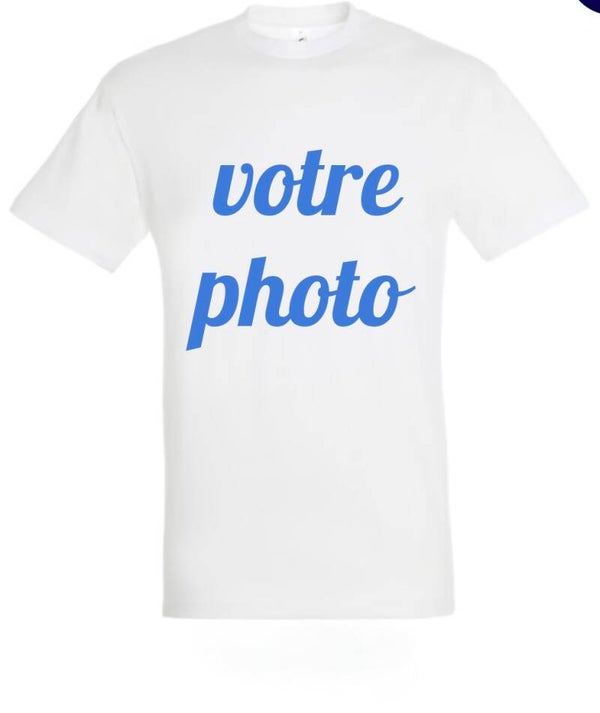 Tee-shirt personnalisé unisexe