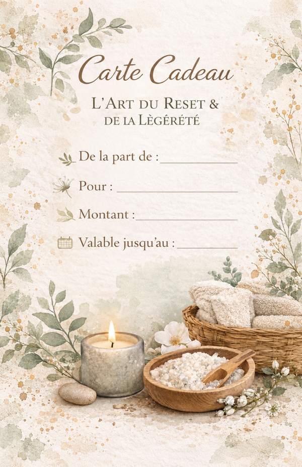 Carte cadeau plaisir d'offrir