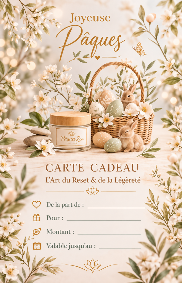 Carte cadeau Pâques