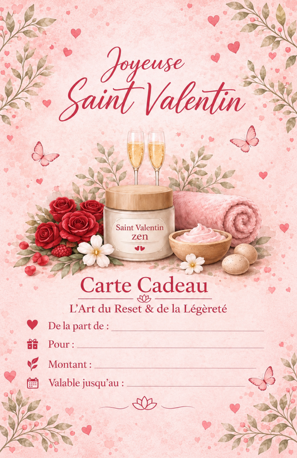 Carte cadeau St Valentin