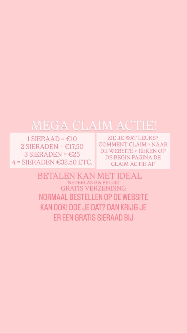 CLAIM ACTIE 1 SIERAAD