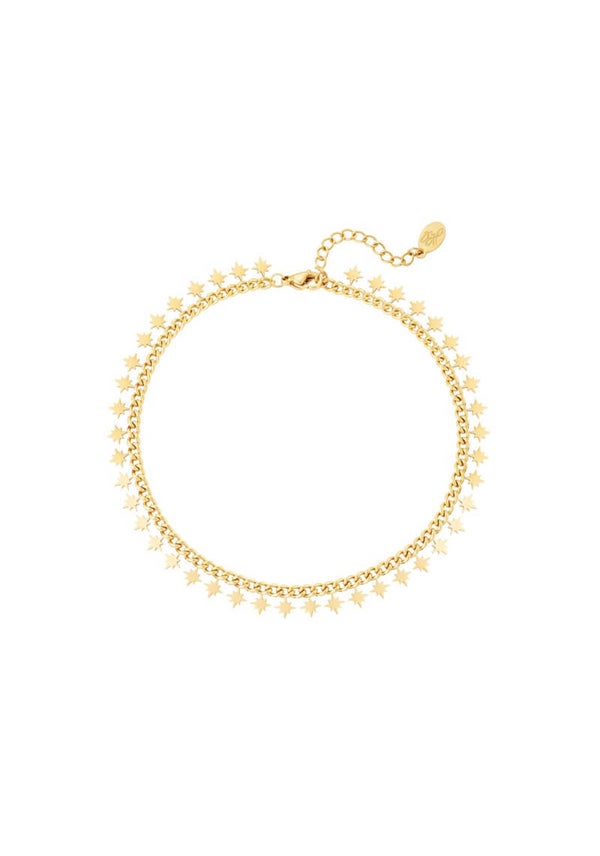 Full sprankelende sterren armband