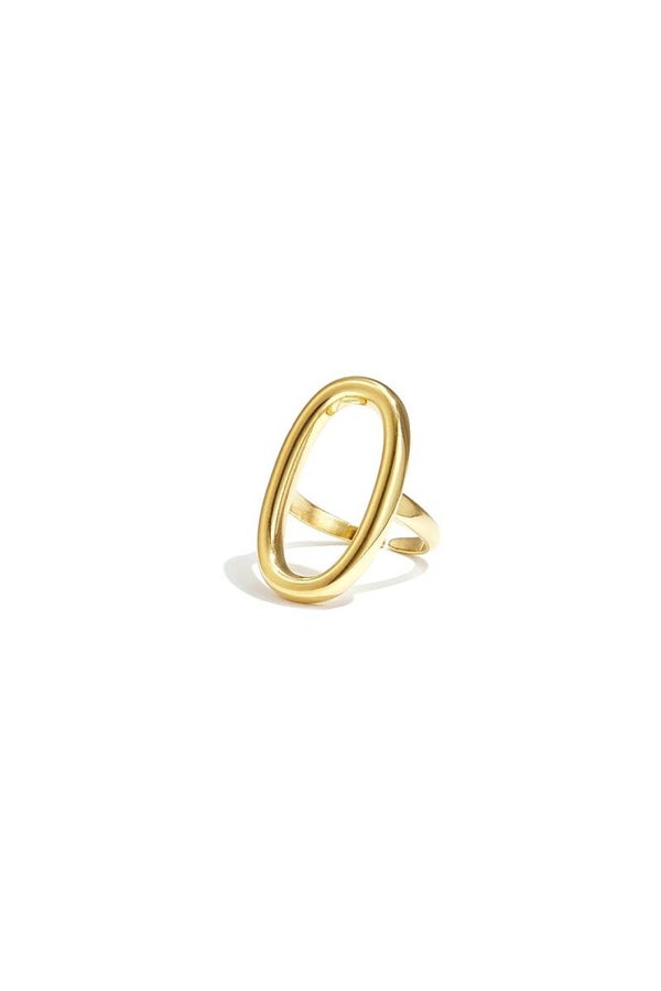 Ovale statement ring