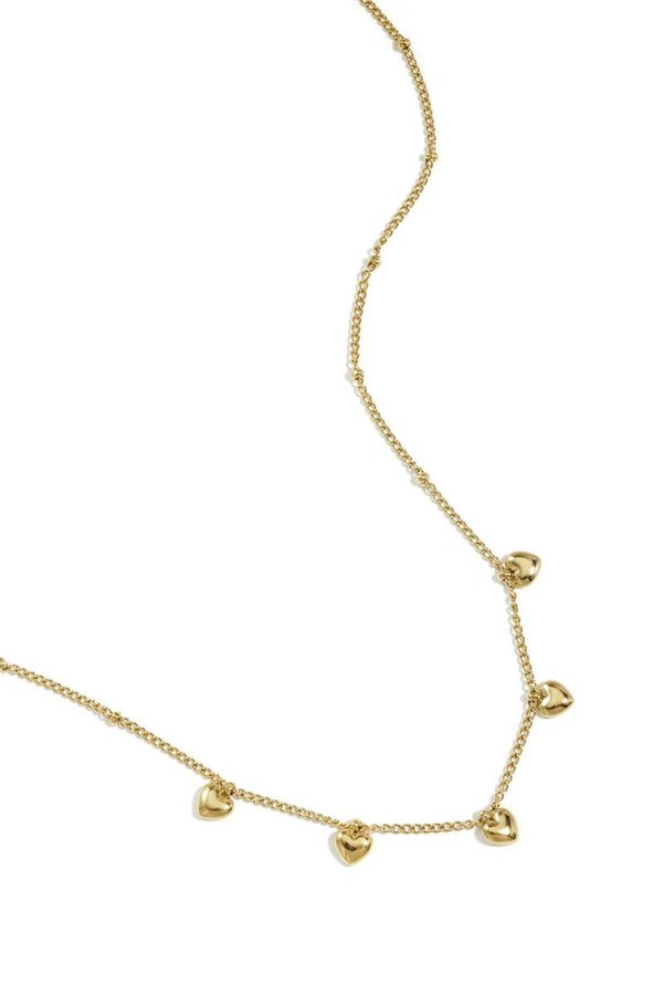Ketting met kleine hartjes