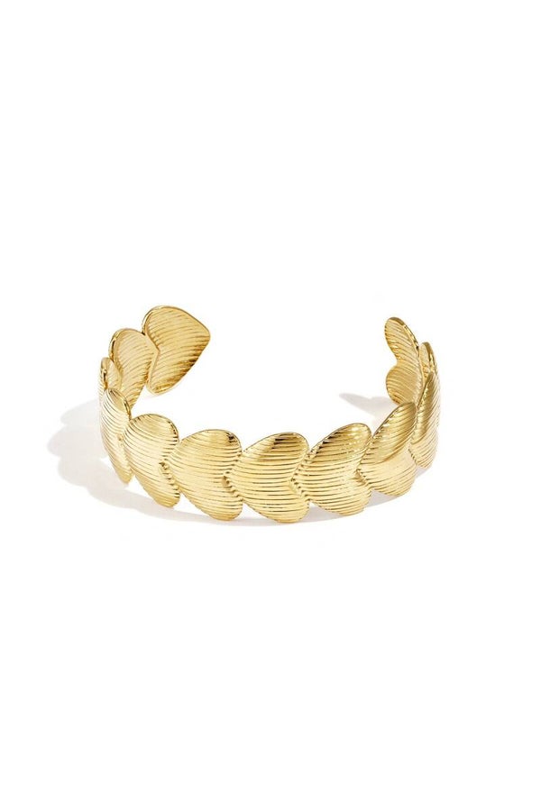 Armband met gestreepte harten