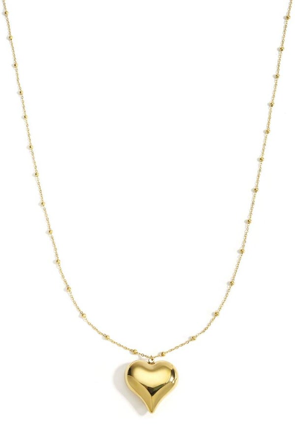 Trendy lange hart ketting