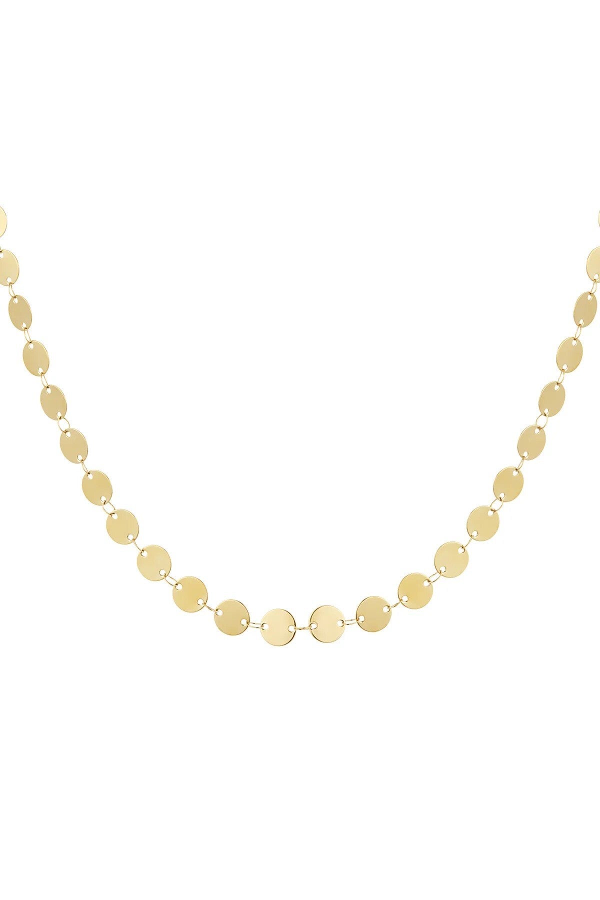 Simple coin ketting