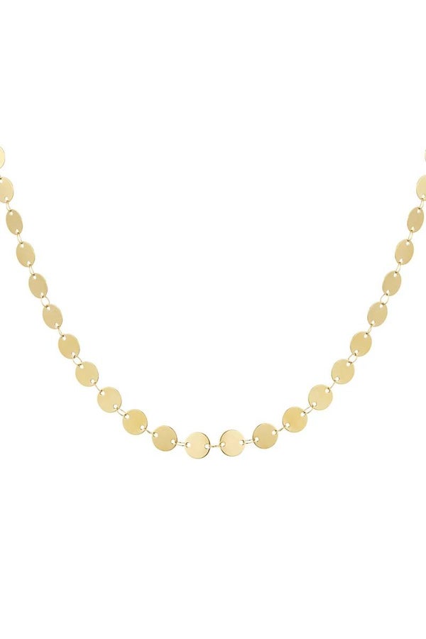 Simple coin ketting