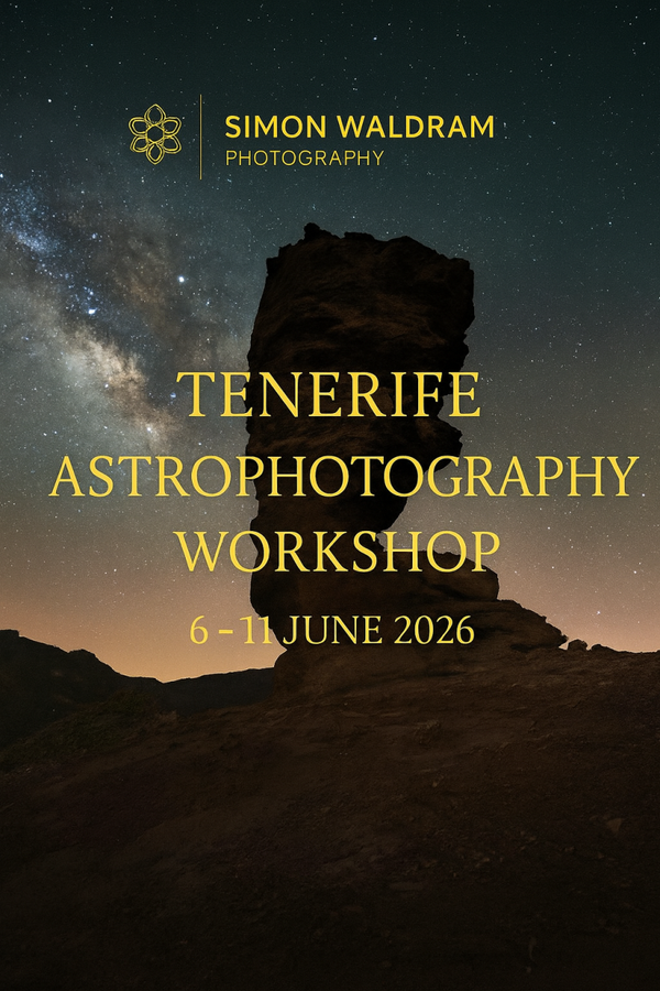 Astrophotography Course on Tenerife 6th – 11th June 2026