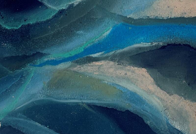 pastelkrijt - tekening - papier